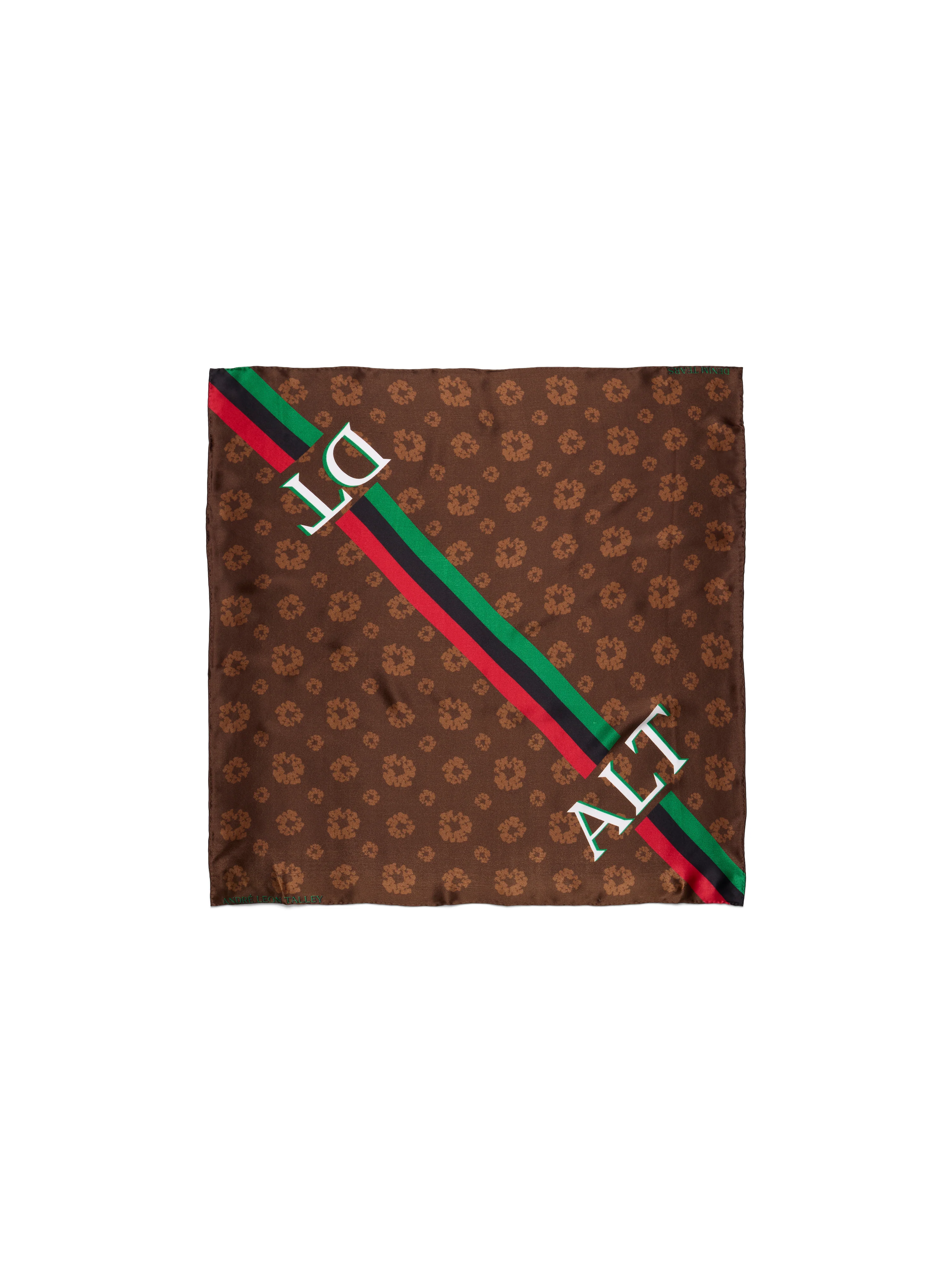 Andr?? Leon Talley Silk Bandana
