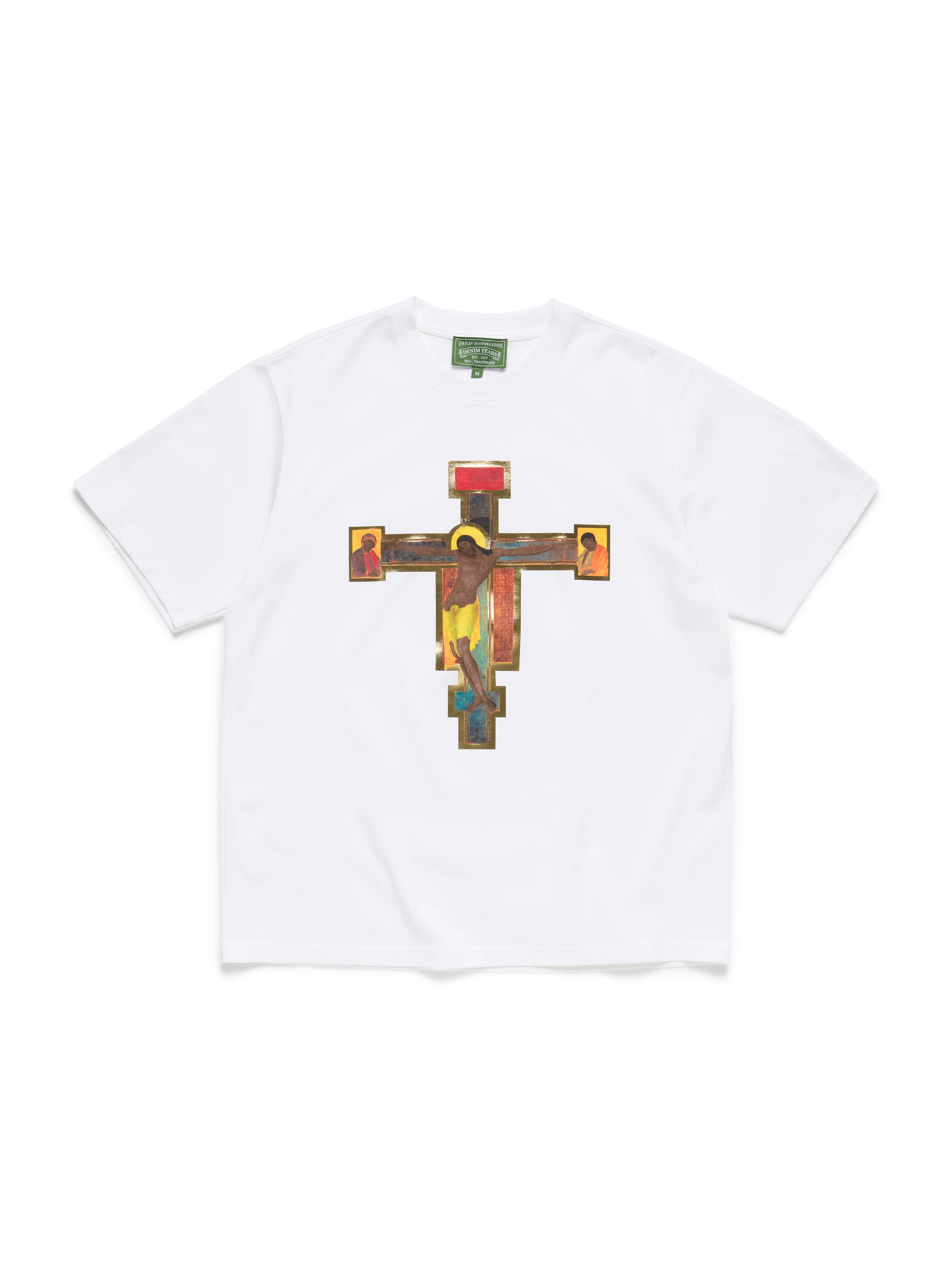 Crucifixion Tee White