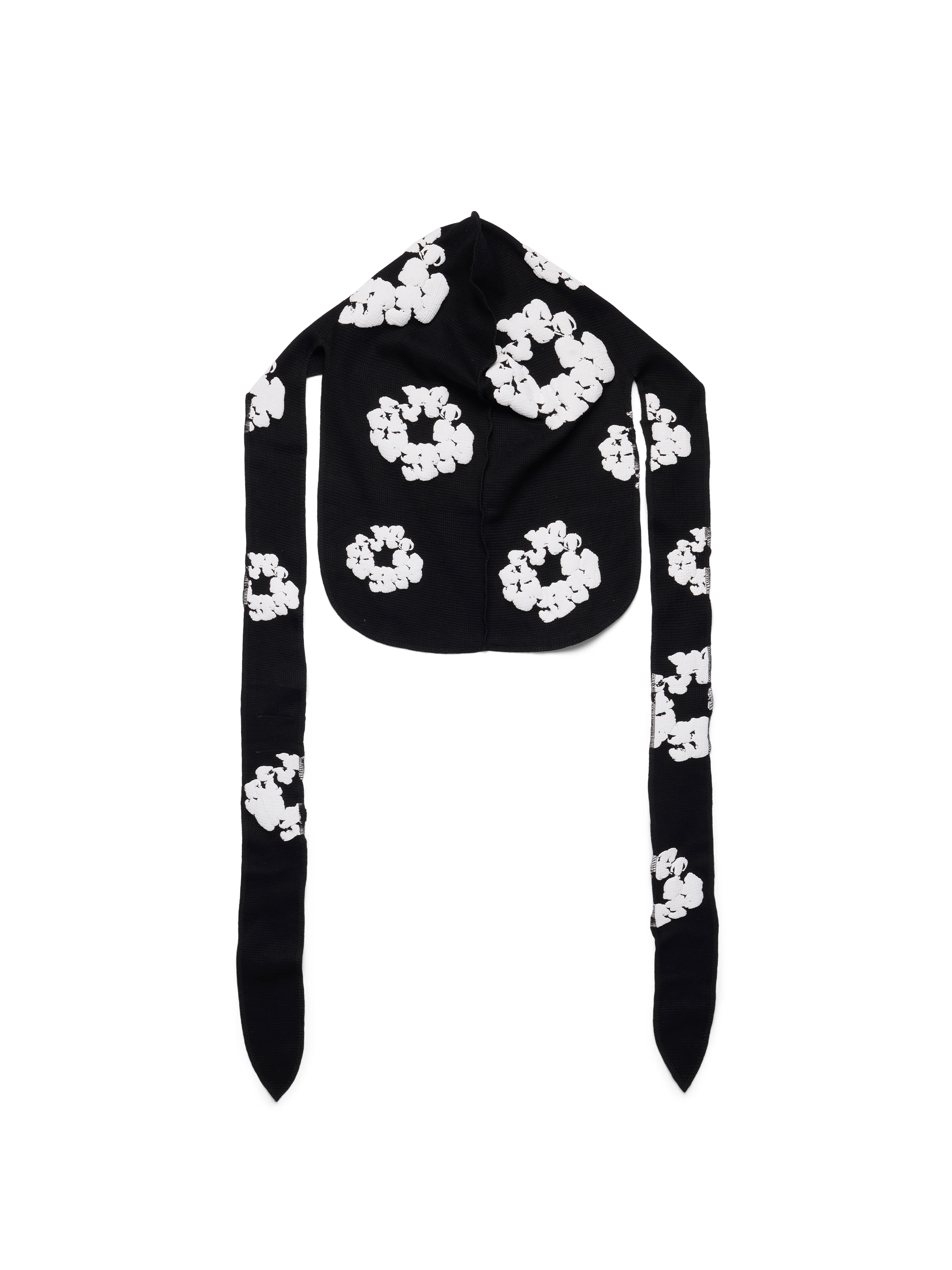 Thermal Cotton Wreath Durag Black