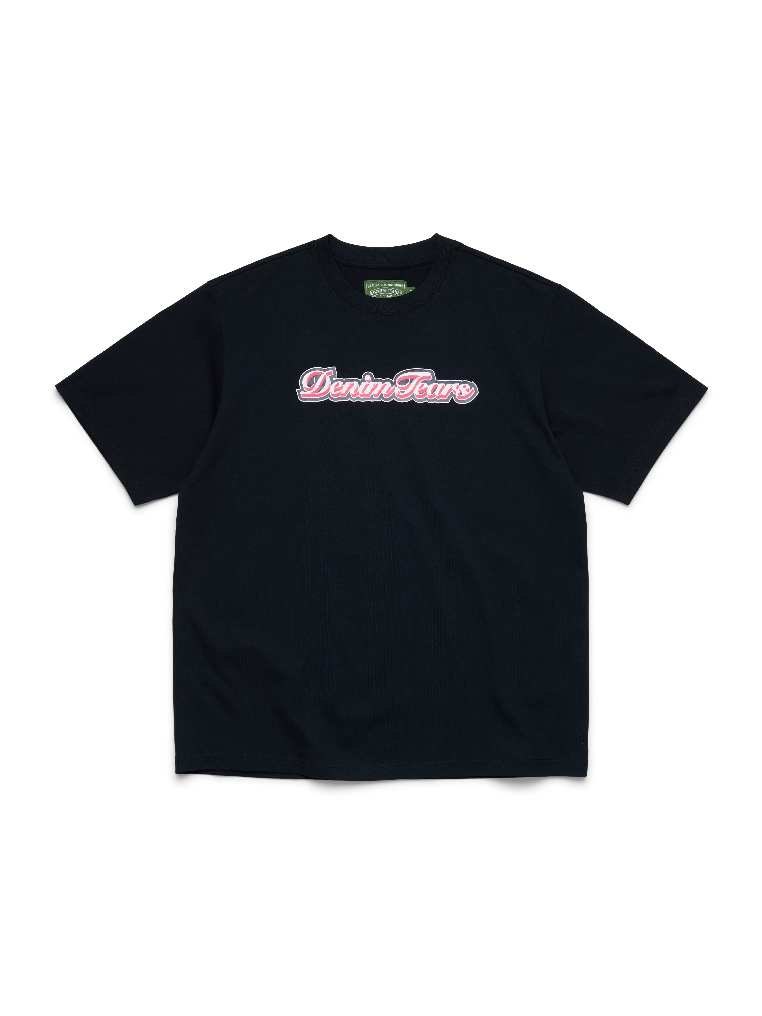 Hollis Font Tee Black