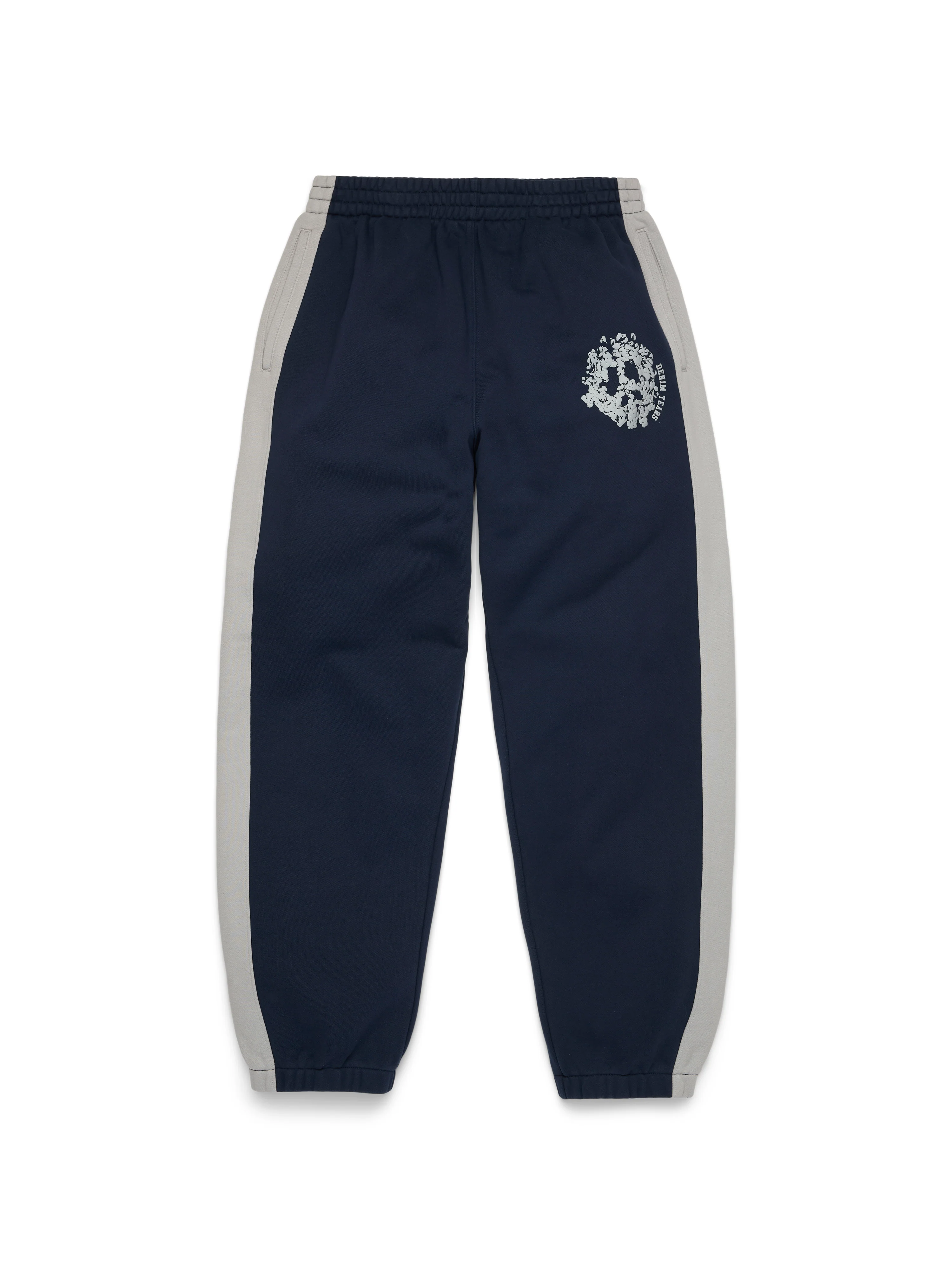 Denim U Paneled Sweatpant Navy